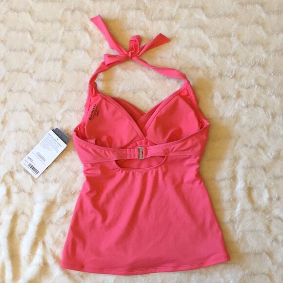 Athleta Coral Bra Cup Wrap Tankini Top 32B/C - Picture 8 of 8